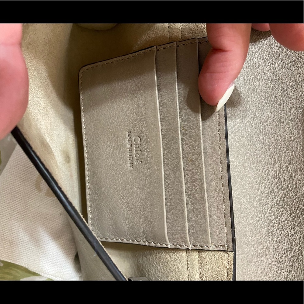 ChloΓ¨ Mini Faye Crossbody - Motty Grey π - Picture 4 of 5